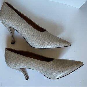 Dries Van Noten Snake Skin Pump